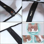 Garment Bags for Hanging Clothes (24'' x 48''/6 Pack / Black-Translucent)