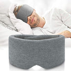 Cotton Sleep Eye Mask for Men (A-upgraded Nose Pad)
