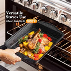 Induction Cookware & Bakeware Set (30 PCS Cookware Set / Black)
