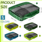 Packing Cubes for Suitcase Large Organizer Bags (Green / Large)
