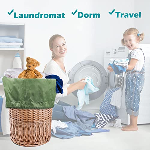 Heavy Duty Laundry Bag (Green / 41" x 28" x 1")