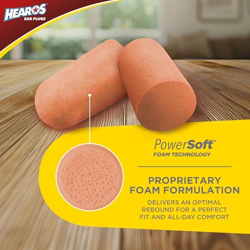 Ultimate Softness Foam Disposable Earplugs (Beige / 100 pair (Pack of 1))