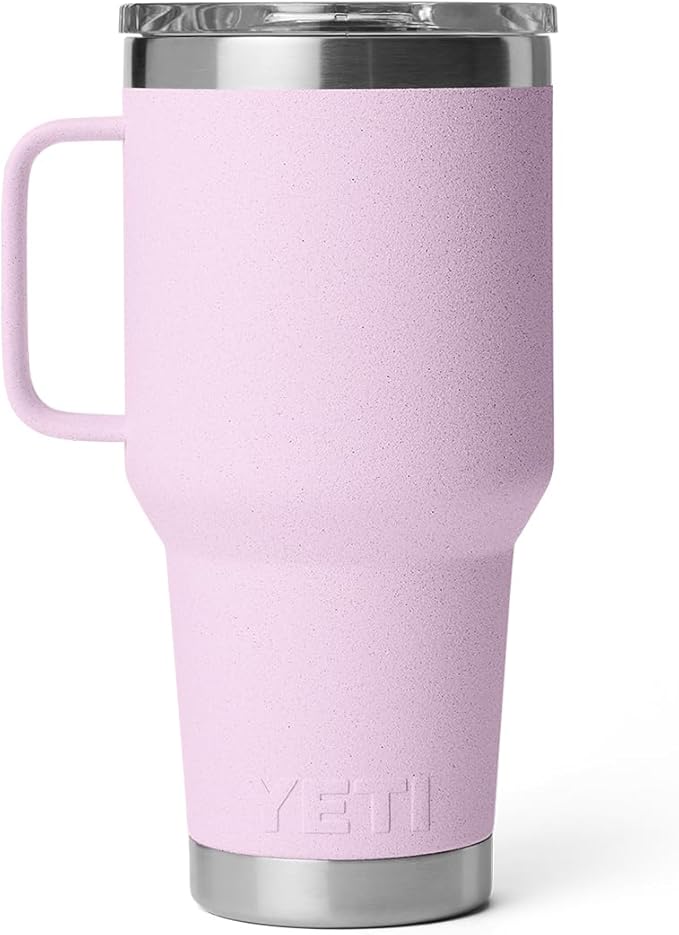 YETI Rambler 30 oz Travel Mug, Stainless Steel, Vacuum Insulated - Image 4