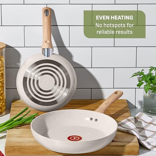 Revive Ceramic Nonstick Pots and Pans Set (Beige Granite / 12-Piece)