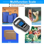 Digital Fish Scale Hanging Scale Fishing Scale (Black)