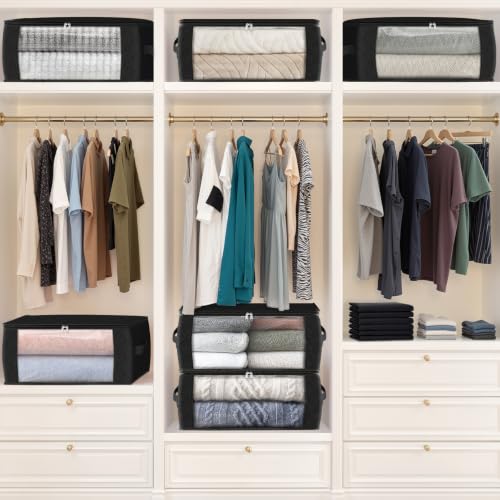 35L Closet Organizers (10 Pack-35l / Black)