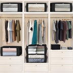 35L Closet Organizers (3 Pack-35l / Black)