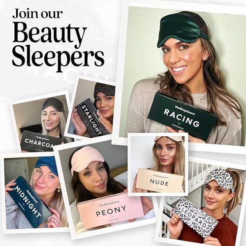 Pure Silk Sleep Mask [100% 6A Mulberry Silk (Racing Green)
