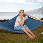 Hammocks Two Person Tree Hammock (78.7 x 55.1 in, Hammock Only / Navy)