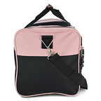 21" Blank Sports Duffle Bag Gym Bag Travel Duffel with Adjustable Strap in Pink (Pink)