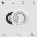 Ear Plugs for Sleeping Noise Cancelling 2 Sets, Reusable Earplugs Hearing - Image 2