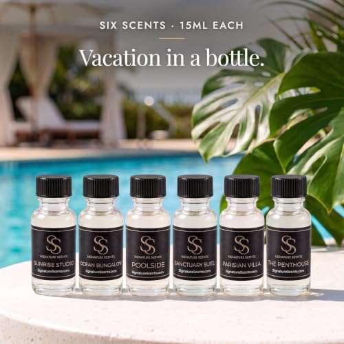 Hotel Inspired Fragrance Oil Discovery Set