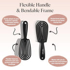 Flexi Flow Detangler Brush (Black / 1 pc)
