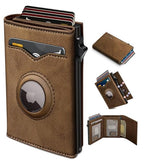 Airtag Wallet for Men (Red Brick121)