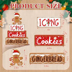 Tiered Tray Decor Set (Icing Gingerbread)