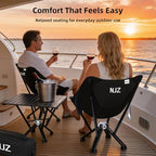 Portable Compact Camping Chair (Blue)