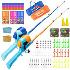 Kids Fishing Pole (blue+orange)