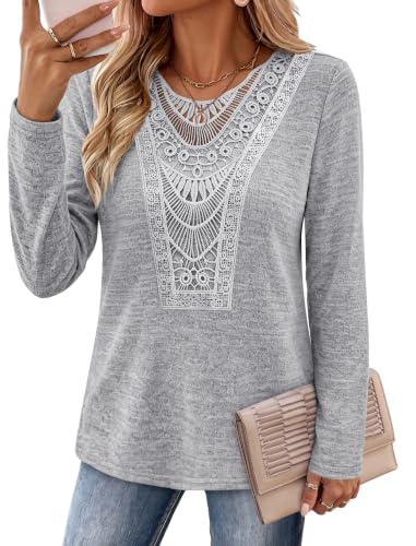 Winter Clothing for Women Lightweight Sweaters Fall Outfits Grey S (Small / Grey)