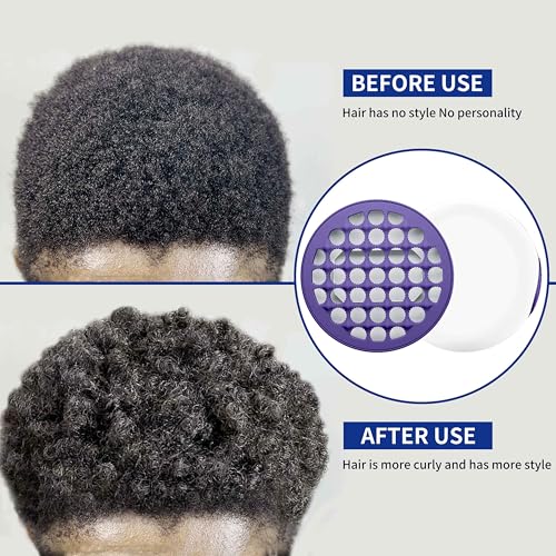 Silicone Curl Brush (Purple)