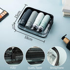 Travel Size Toiletries (Medium / Grey)