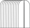 Dress Bags for Hanging Clothes12 PCS Transparent Waterproof Dustproof Bags for by HomeClean