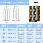 Stripe Luggage Cover Washable Suitcase Protector Anti (Stripe / XL(32-34inch suitcase))