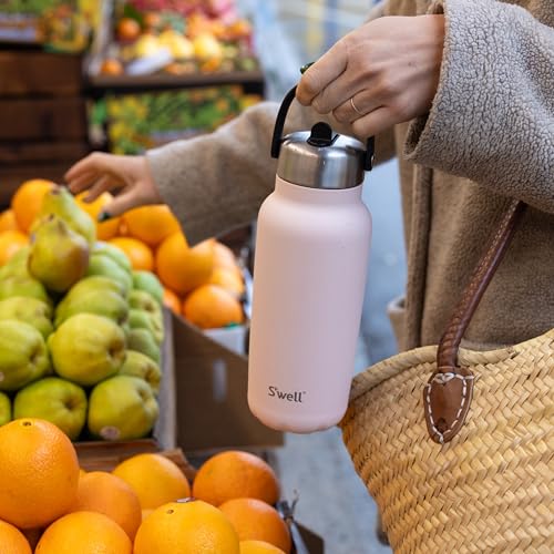 Recycled Stainless Steel Explorer with Flip Straw Lid (Himalayan Salt / 32 Ounces)