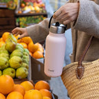 Recycled Stainless Steel Explorer with Flip Straw Lid (Himalayan Salt / 32 Ounces)