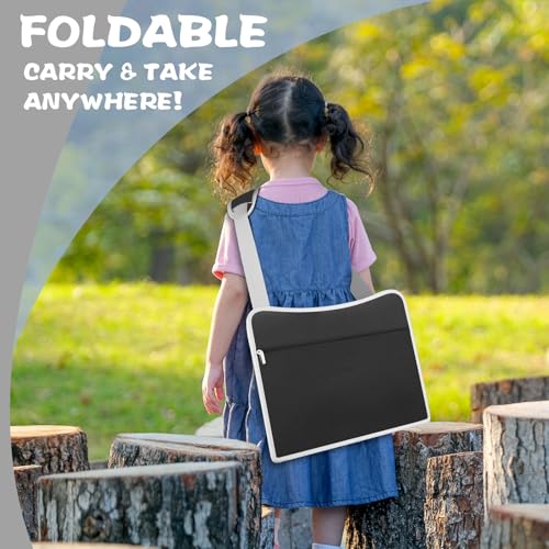 Kids Travel Tray for Car Seat (Zero Black)