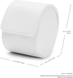 Oirlv Luxury Leather Travel Watch Case Portable Jewelry Watch Storage Roll - Image 8