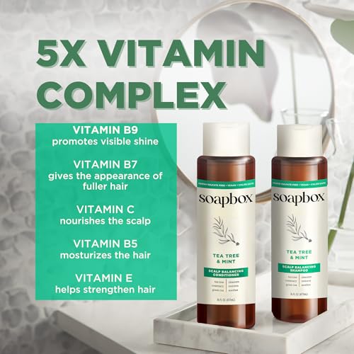 Tea Tree & Mint Shampoo for Dry Scalp (Tea Tree)
