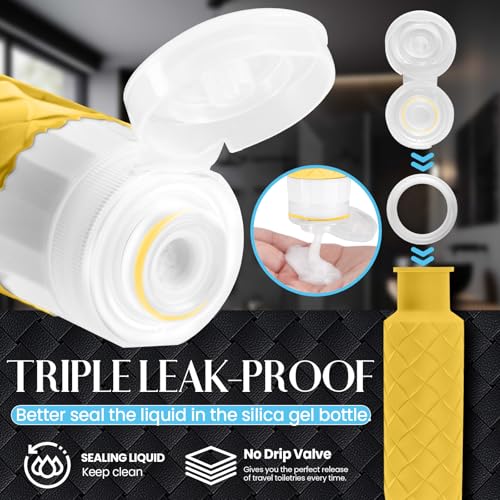 Travel Bottles for Toiletries (Bright)