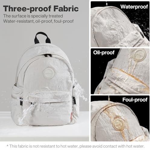 15 Inch Casual Travel Daypack (Light Gray / 15 inch)