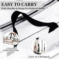 4 Pcs Large Clear Yarn Storage Bags Yarn Storage Organizer 24 Gallon (24 Gallon / Clear)