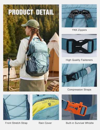25L Hiking Backpack (Navy Blue-25l / 25L)