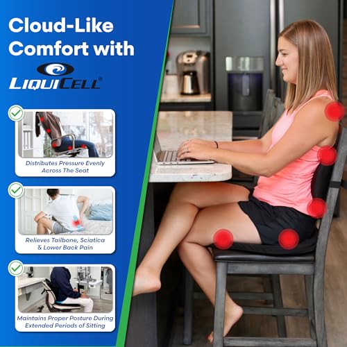 Original Seat Cushion with LiquiCell Technology (18W x 17 x 2)
