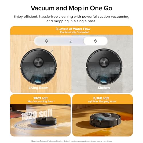 Robot Vacuum Mop with LiDAR (Black03)