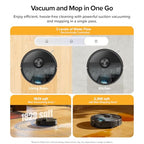 Robot Vacuum Mop with LiDAR (Black03)