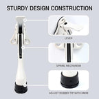 One Touch Kickdown Door Stopper, Door Holder, Heavy Duty Door Stops, Bottom of - Image 4