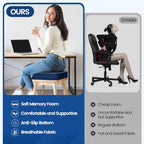 Seat Cushion Chair Pad (Darkblue / X-Large)