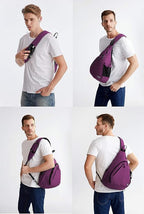 Water-Proof Sling bag/Crossbody Backpack/Shoulder Bag - Image 7