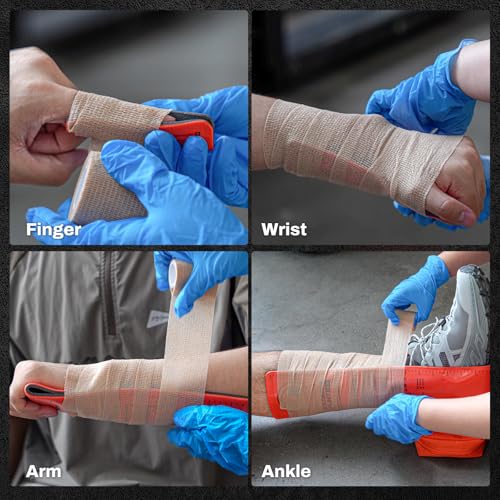 First Aid Moldable Splint 36" X 4.3" Orange (Orange)