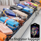 Colorful Lion's Roar Luggage Tags for Suitcases (Colorful Lion's Roar)
