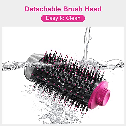 Hair Dryer Brush Set (Silver)