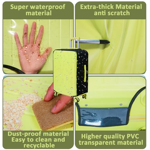 Clear Luggage Cover Protectors For Suitcases (24")