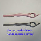 Stainless Steel Hair Cutting Tool for Salon & Home, Premium Hair Thinning Texturizing Faether Razor