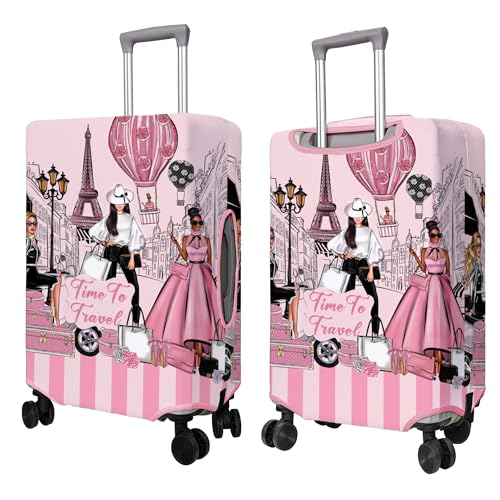 Travel Luggage Cover Suitcase Protector Fits 18 (C-2 / XL(29-32in))
