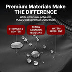 Professional Quality Extra Large Nylon Duffel Bag (178L (39"x21"x13.4"))