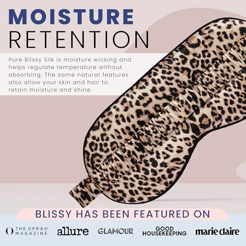 Silk Sleep Mask (Leopard)