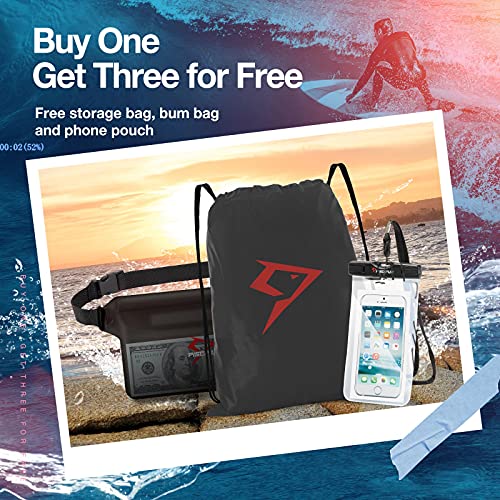 Dry Bag Waterproof (Black / 20L)